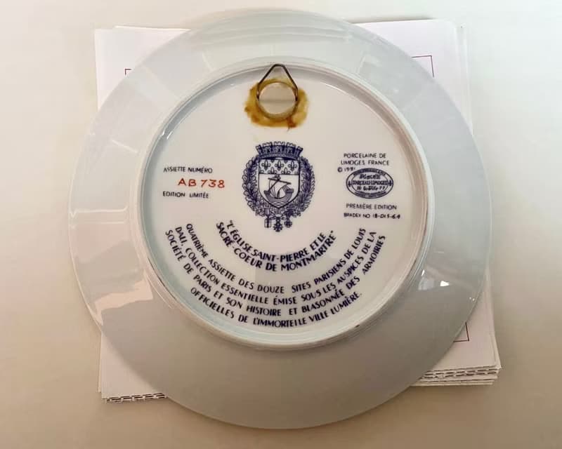 Louis Dali 的 Limoges 瓷器收藏版 |法國巴黎景點 |珍本