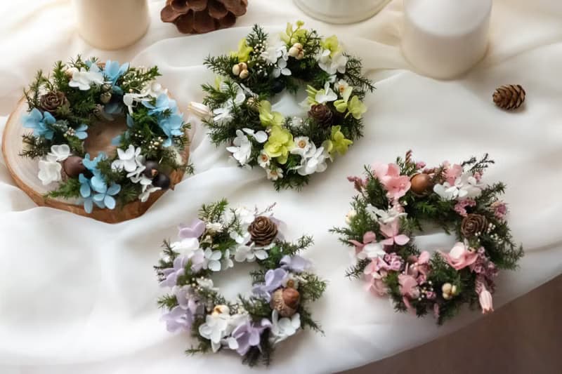 甜甜小花圈 – 小花圈 | 永生花禮 | 聖誕禮物 | 生日禮物