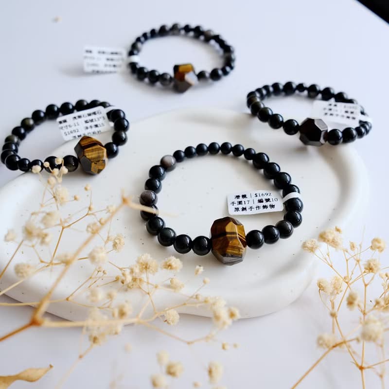 Amelia Jewelry丨虎眼石手鍊丨虎眼石丨閃電虎眼