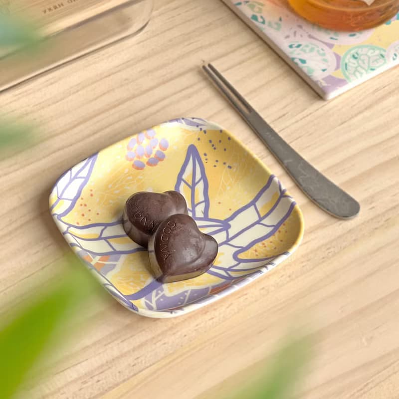 蕨景環保小碟4.0 - 三葉茀蕨 | 禮物 小碟 盤 餐具 吐骨 小碗 女