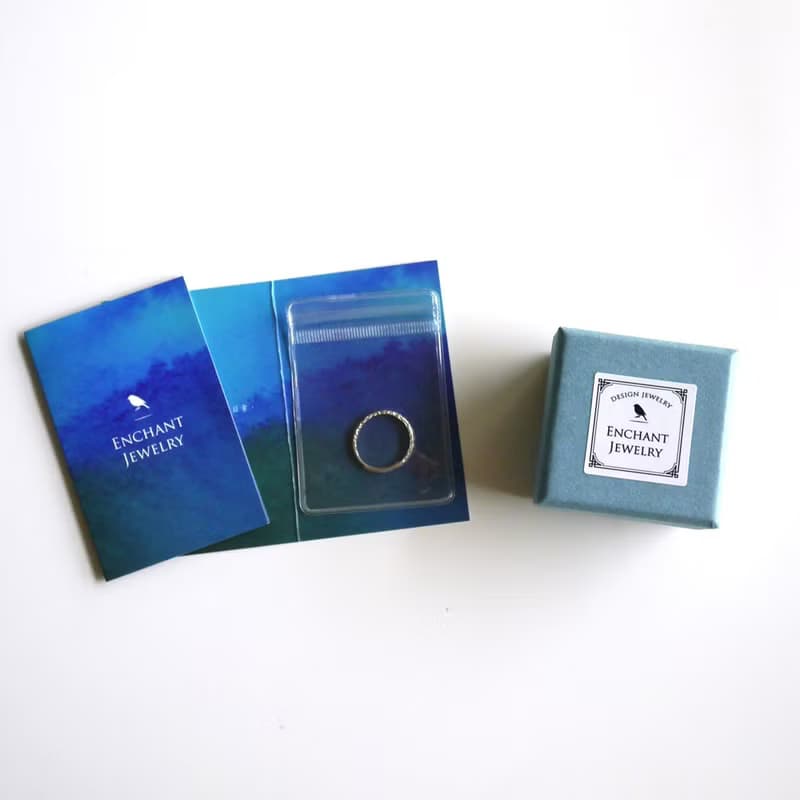 結晶 - 925純銀手工戒指 尾戒 開口活動式可調節尺寸