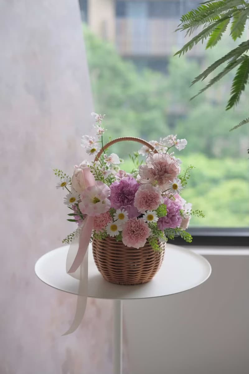 生日 祝賀 喬遷  榮升 花籃 康乃馨 禮物 花束