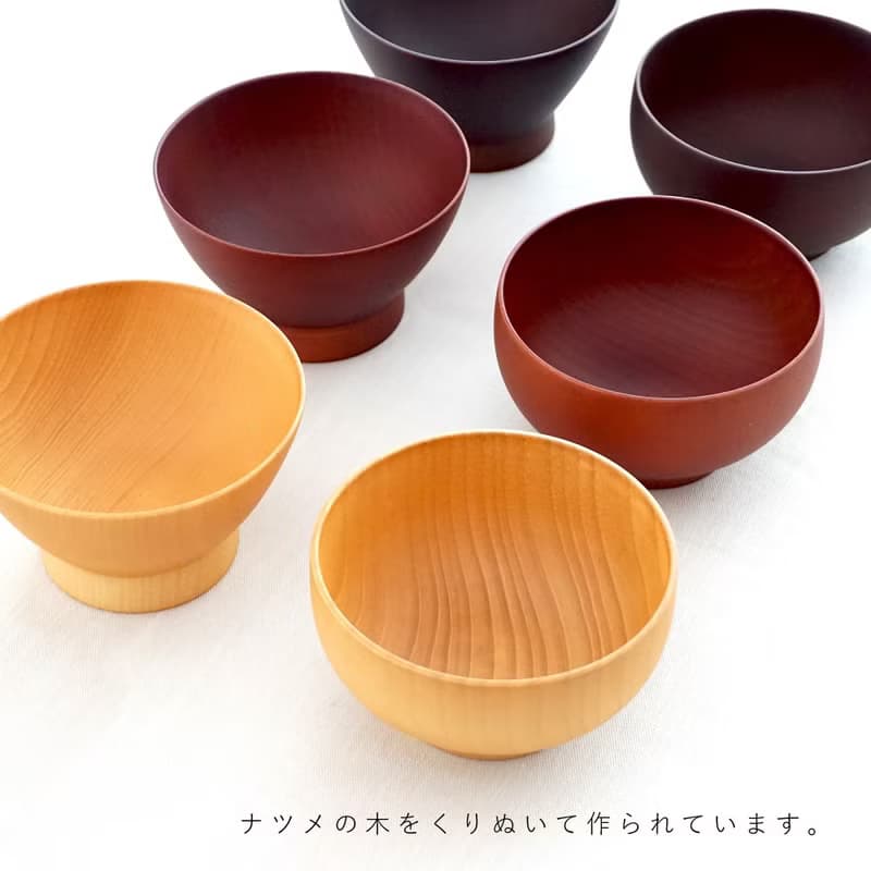 padou Natural Wood Meal Bowl Nordic Soup Noodle Salad Rice Lunch Gift Present