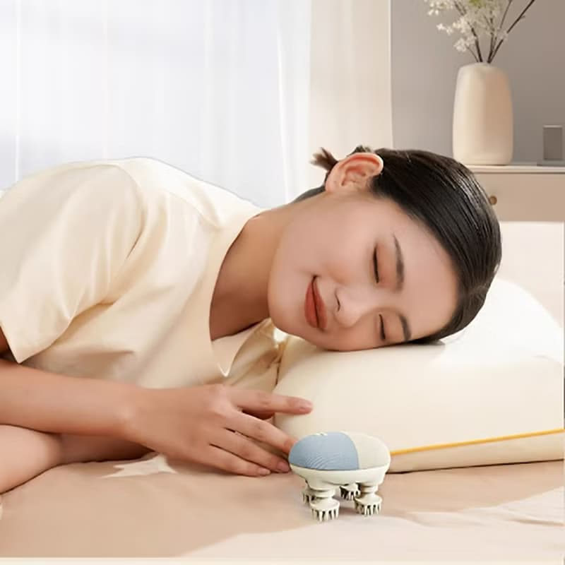 【免運】和正頭部按摩器電動抓頭按摩爪家用防水按頭神器HEAD-7