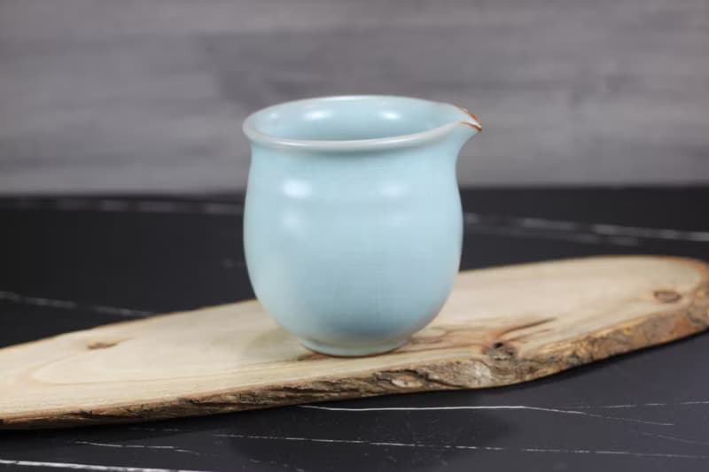 【送禮好物】300~340ml 汝窯 手拉坯 無把茶海 名家葉敏祥手作