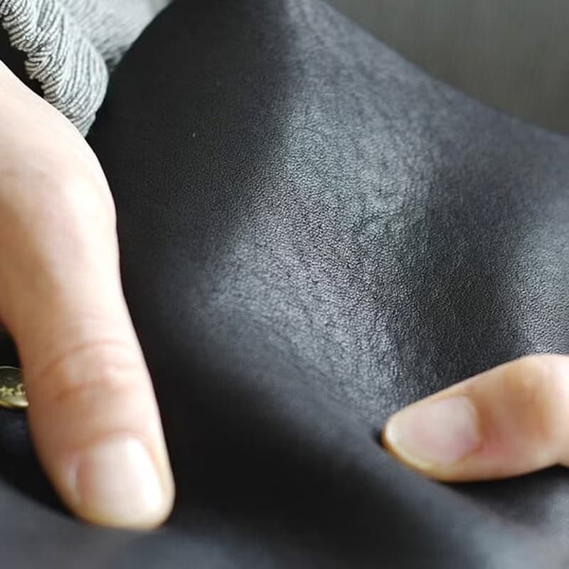 日本職人手工 摺邊多夾層牛皮錢包/側背包Made in Japan by CHAM