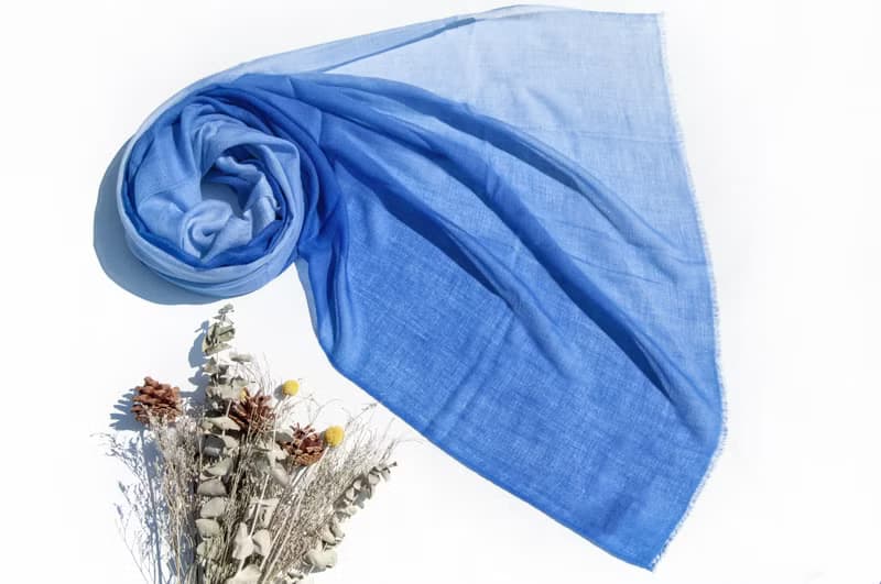喀什米爾Cashmere 羊絨圍巾 純羊毛圍巾披巾 戒指絨披肩 Pashmina