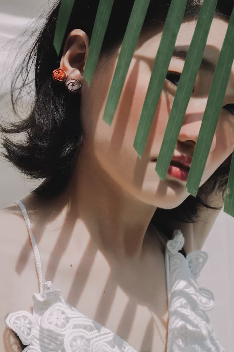 十六歲 Sixteen 纏花耳飾 珍珠粉