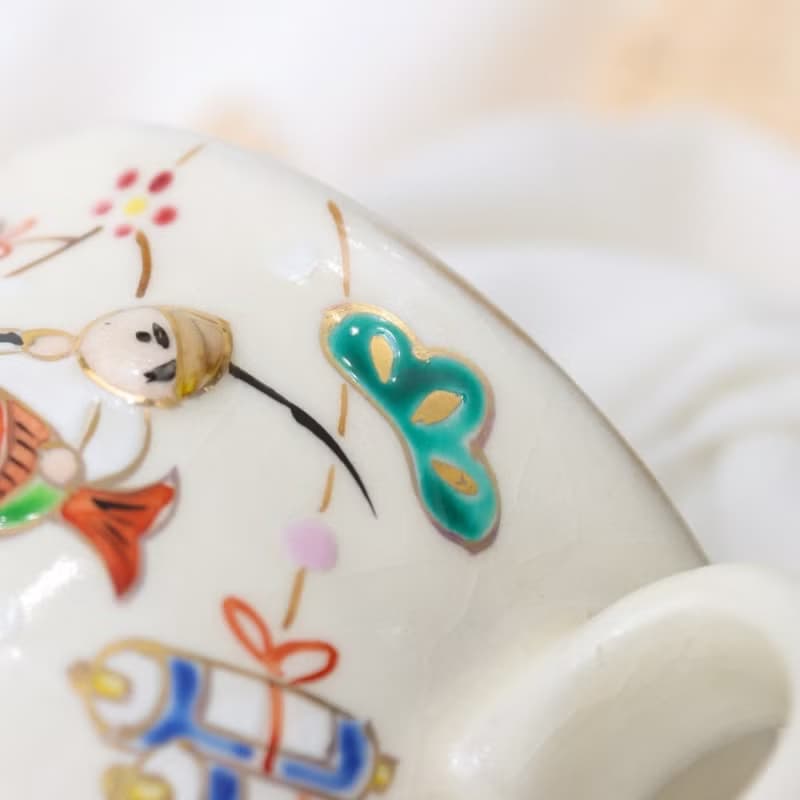 京燒立體馬克杯 - 惠比壽與大黑天