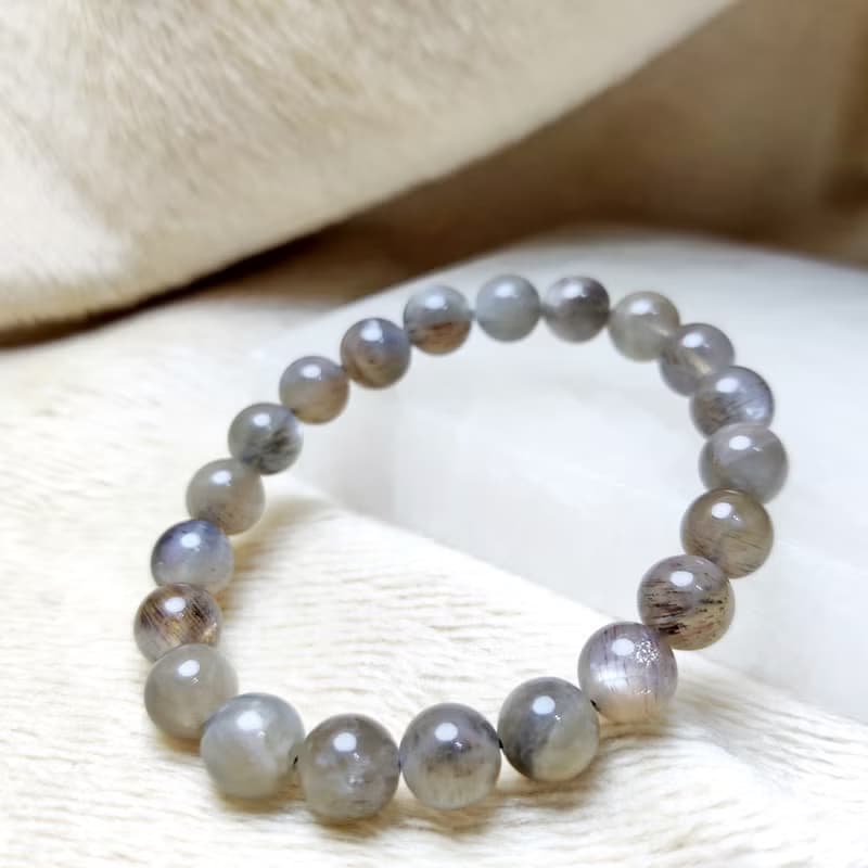 【訂製品】星輝骨幹 太陽石7-12mm Sun Stone 手串 手鍊 天然水晶