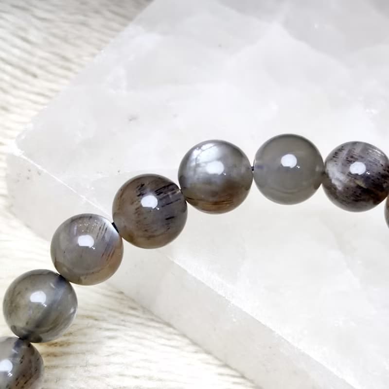 【訂製品】星輝骨幹 太陽石7-12mm Sun Stone 手串 手鍊 天然水晶