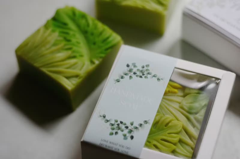 ||製皂工人||龜背芋造型手工皂