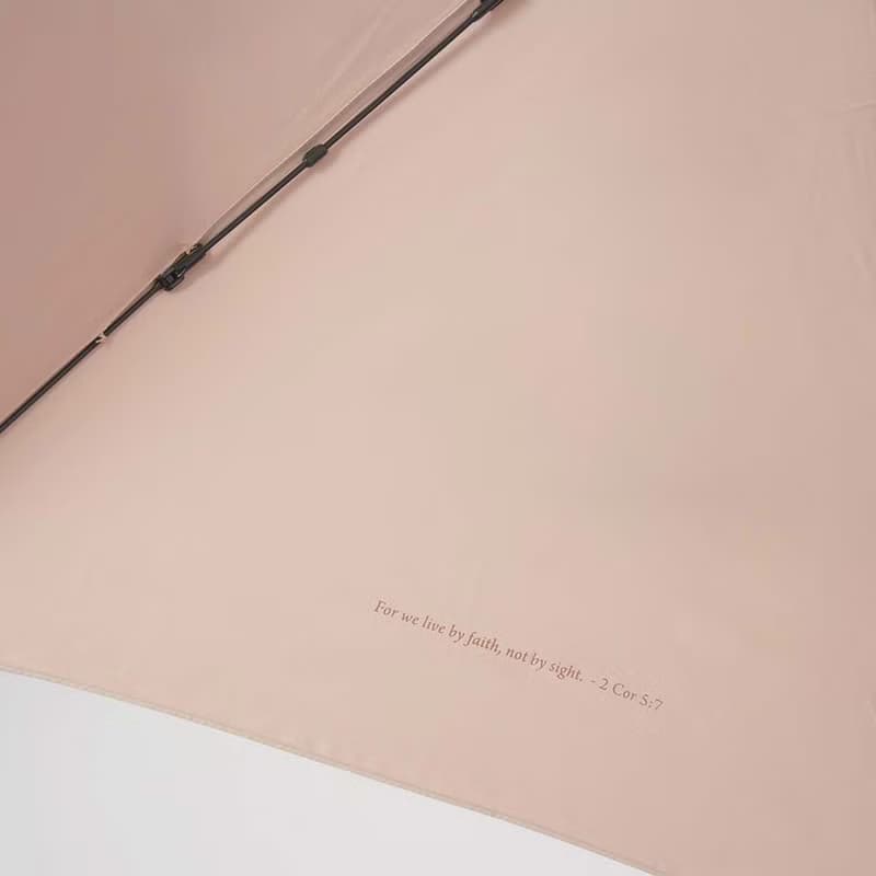 【晚雨系列】Bracha 晴雨傘 輕巧 防曬 防水 禮物 奶茶色