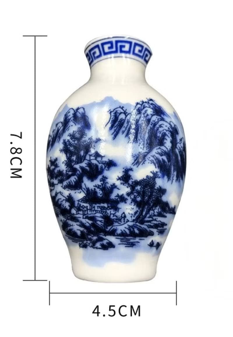 【中國風花瓶-彩菊】磁鐵 ∕ 冰箱貼 ∕ 擴香瓶