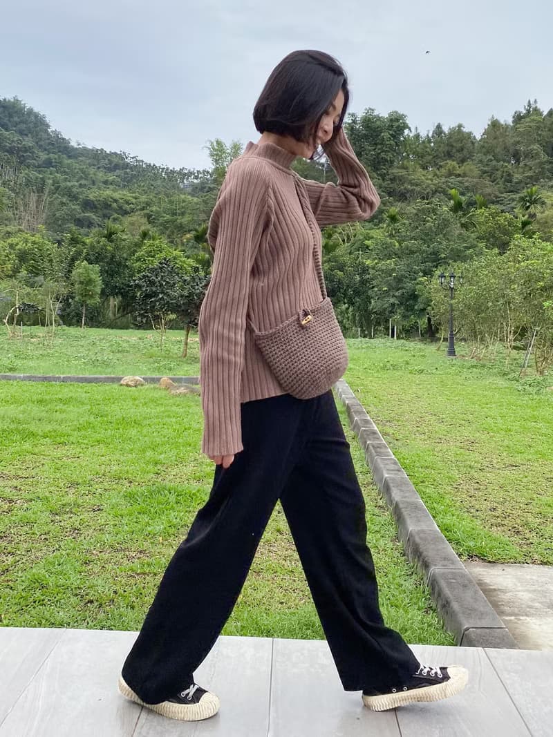 法式蒙布朗栗子斜背包 bahnhof手作