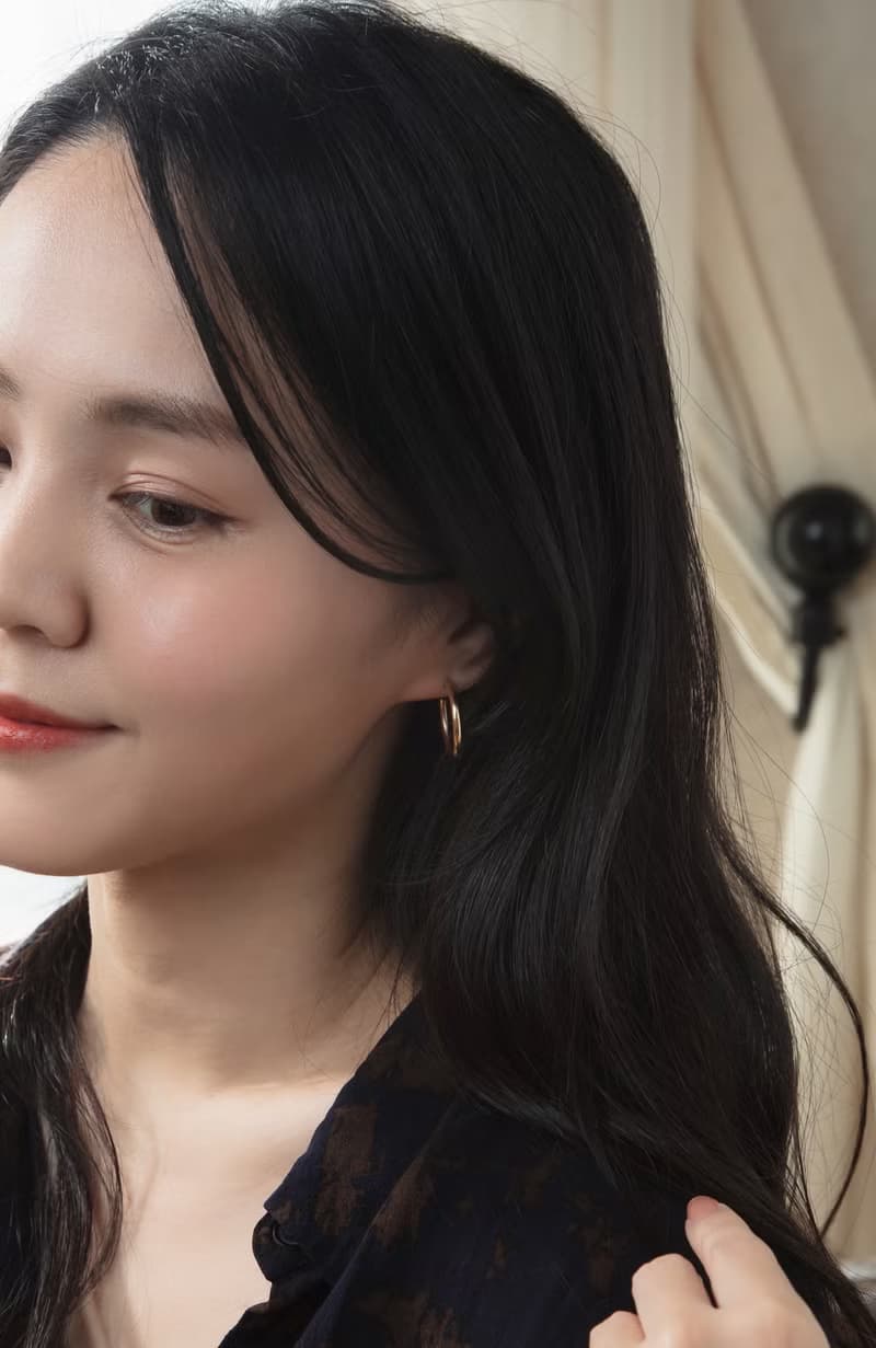 簡約圓圈 美國14kgf 圈圈耳環