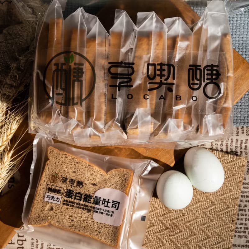 【享喫醣】無糖黑巧克力蛋白能量吐司