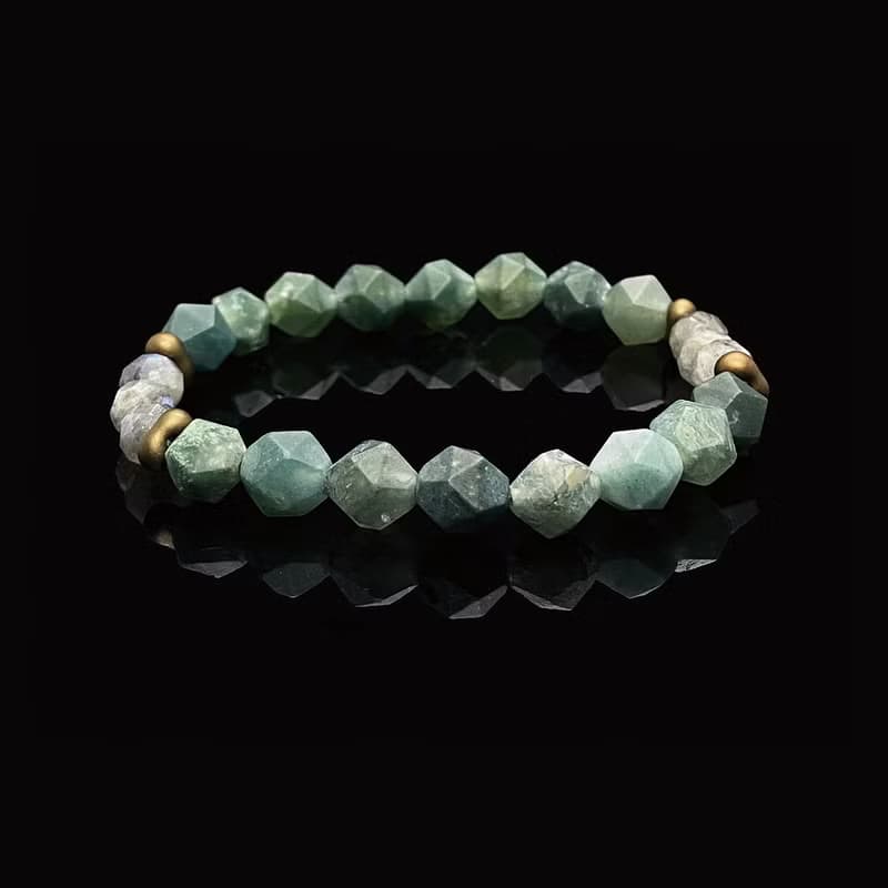 【行動代號-藍月光/Operation Moonstone】水草瑪瑙超好看手鍊
