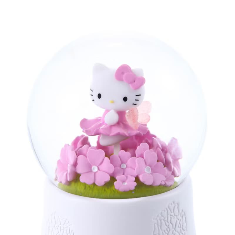 Hello Kitty花仙子 水晶球音樂盒 生日情人節聖誕交換禮物