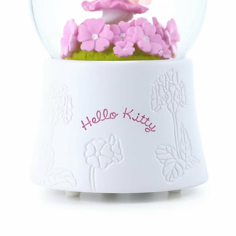 Hello Kitty花仙子 水晶球音樂盒 生日情人節聖誕交換禮物