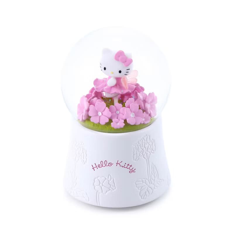 Hello Kitty花仙子 水晶球音樂盒 生日情人節聖誕交換禮物