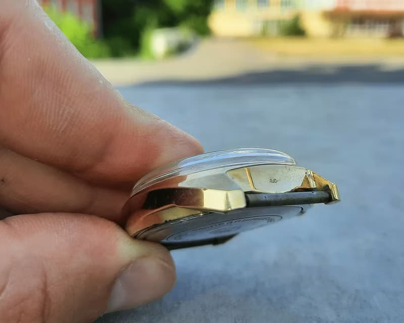 Mechanical wind up Soviet watch SLAVA 26 jewels – mens wristwatch vintage
