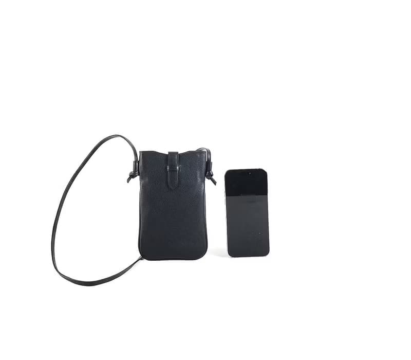 棕色  抹茶绿 黑  芥黃  四色輕巧便利手機包 生日情人節貼心禮物