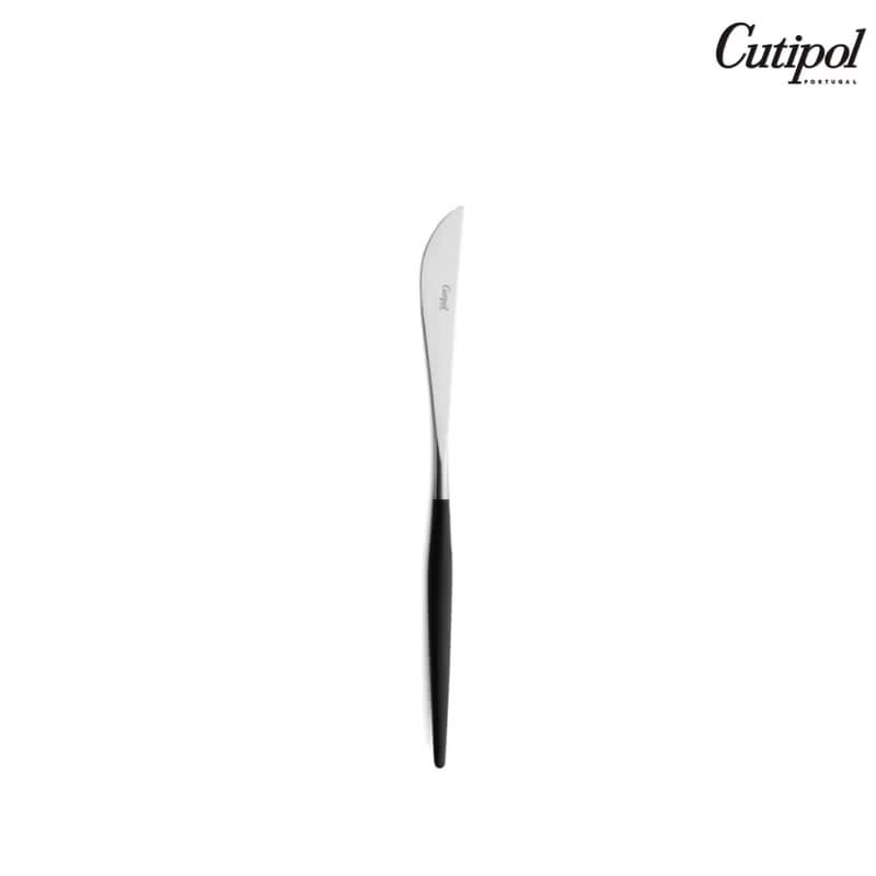 葡萄牙Cutipol GOA系列黑柄22cm主餐刀