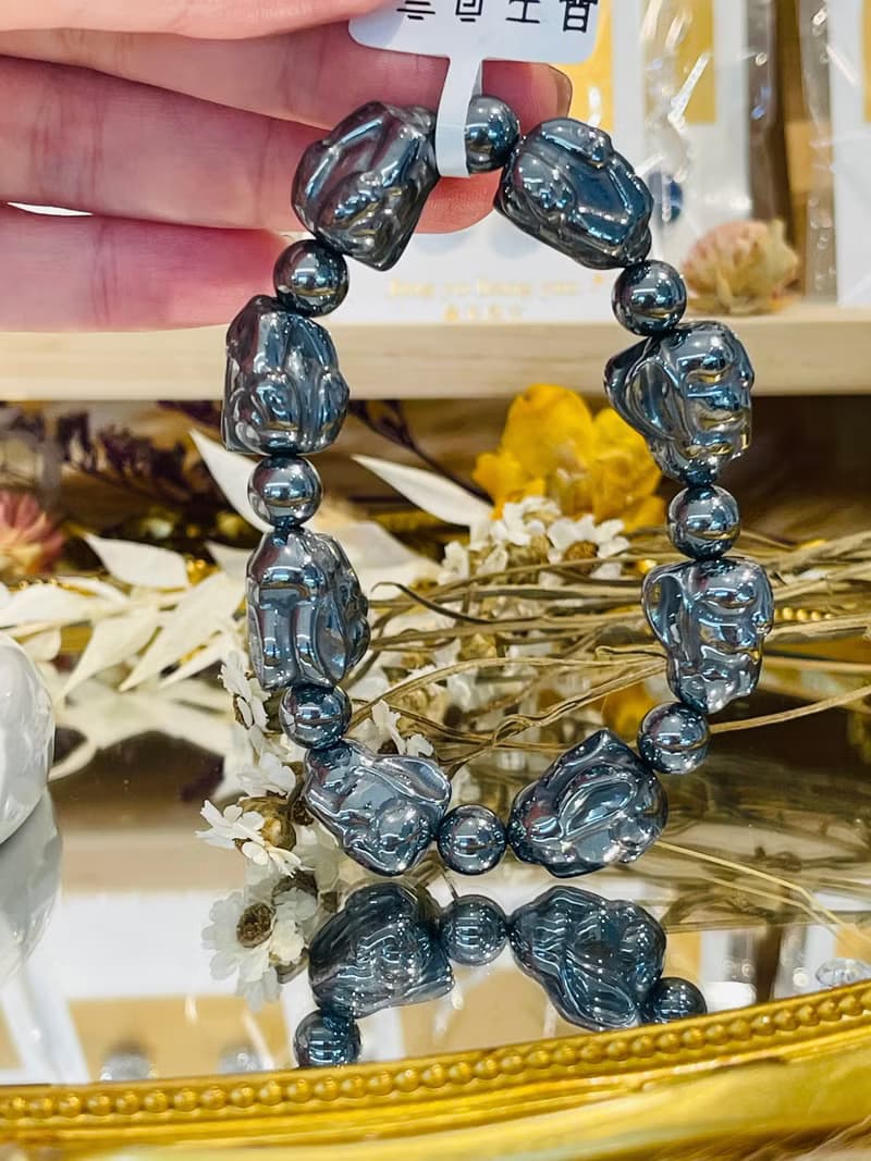 鈦赫磁兔子珠型手珠膝蓋關節不適恢復能量平衡提升身心狀態