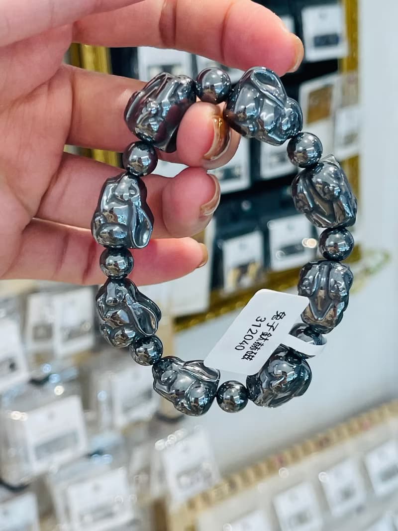 鈦赫磁兔子珠型手珠膝蓋關節不適恢復能量平衡提升身心狀態