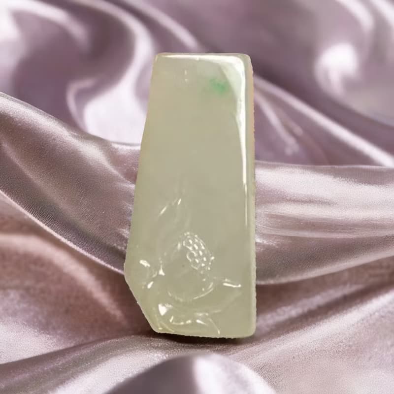 冰飄陽翡翠蓮花 | 天然緬甸A貨翡翠 | 送禮
