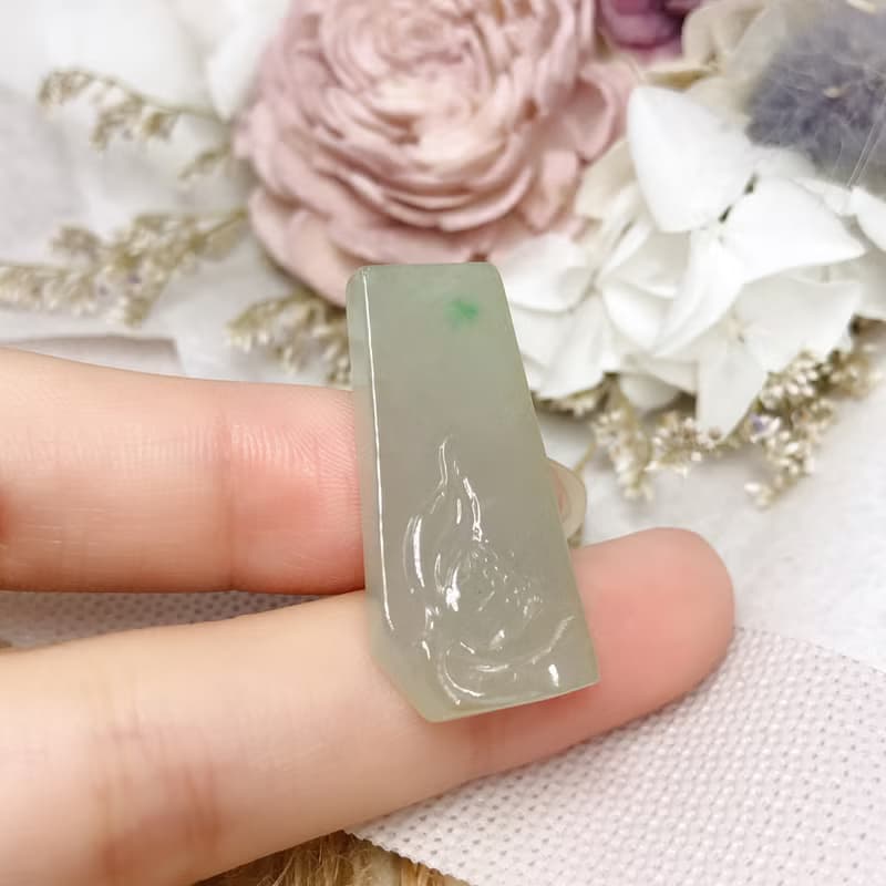 冰飄陽翡翠蓮花 | 天然緬甸A貨翡翠 | 送禮