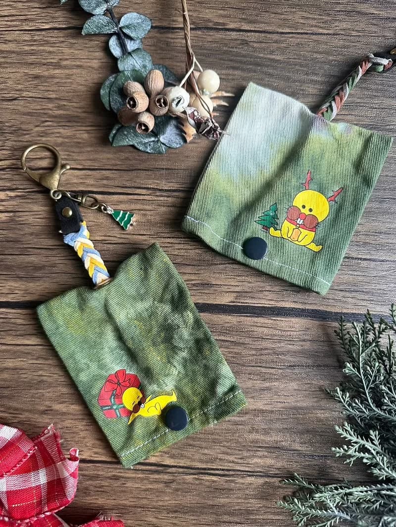 創意染印 key case 鑰匙套~diy