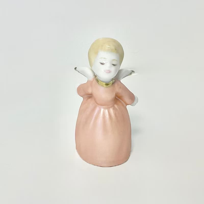 パールオレンジのキス天使