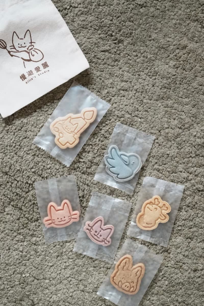 愛麗絲的生日餅乾 束口袋