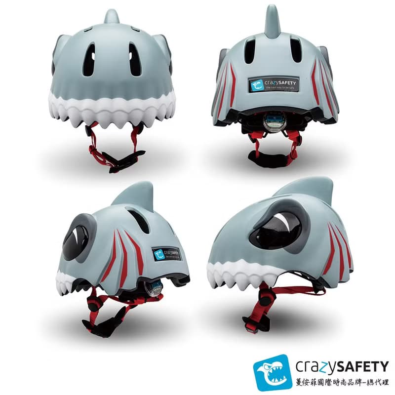 【限量禮盒】鯊魚系列/安全帽/手套/鈴噹/護膝護肘