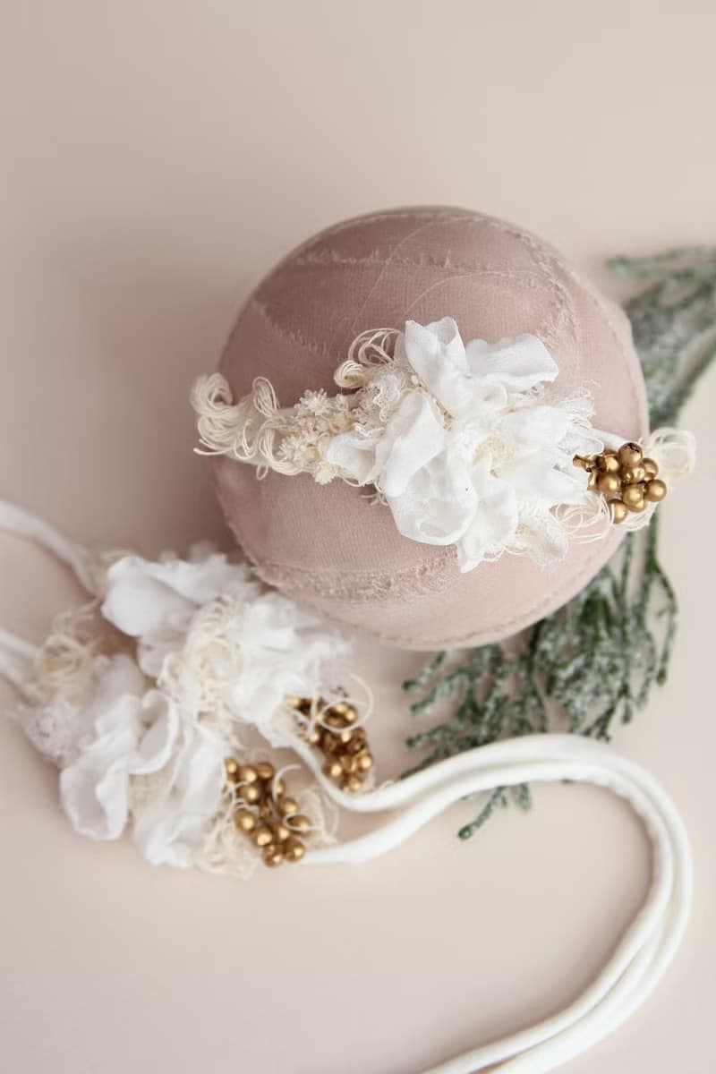 嬰兒頭帶 寶寶頭帶 嬰兒頭飾 彌月禮物 彌月頭飾 百日宴頭飾