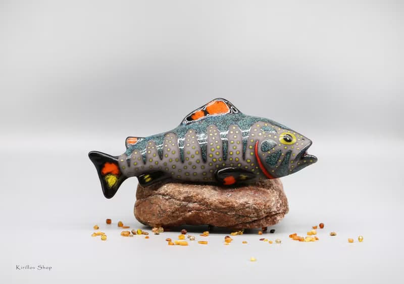 Handmade Ceramic Wall Fish – Unique Artisan Wall Decor