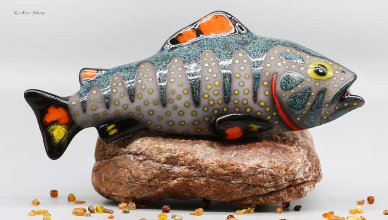 Handmade Ceramic Wall Fish – Unique Artisan Wall Decor