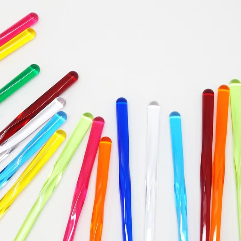 Coloured Acrylic Chopsticks L-size 23cm Cutlery Tableware Party Made In Japan