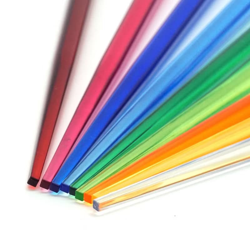 Coloured Acrylic Chopsticks L-size 23cm Cutlery Tableware Party Made In Japan