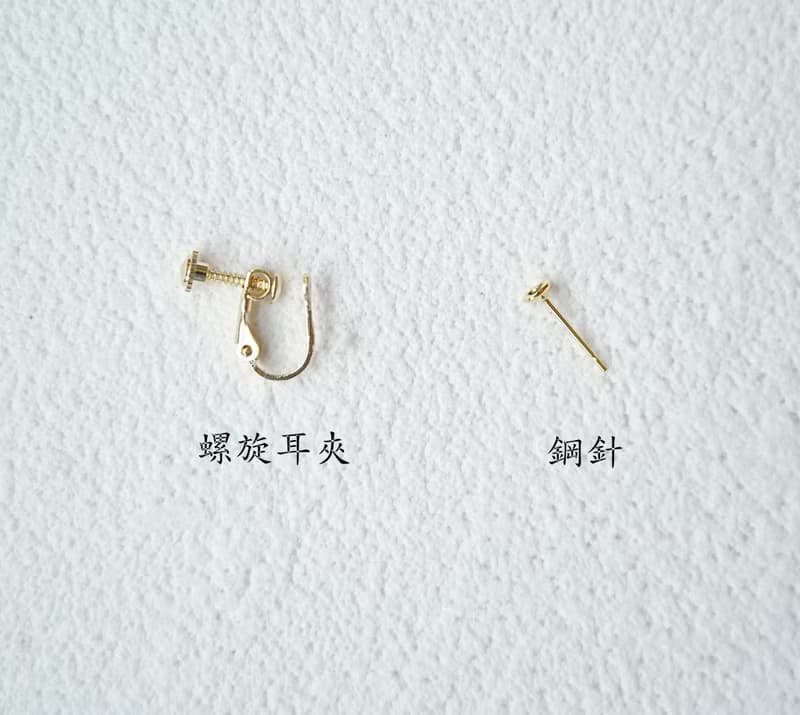 蝴蝶結  - 手工樹脂耳環聖誕禮物