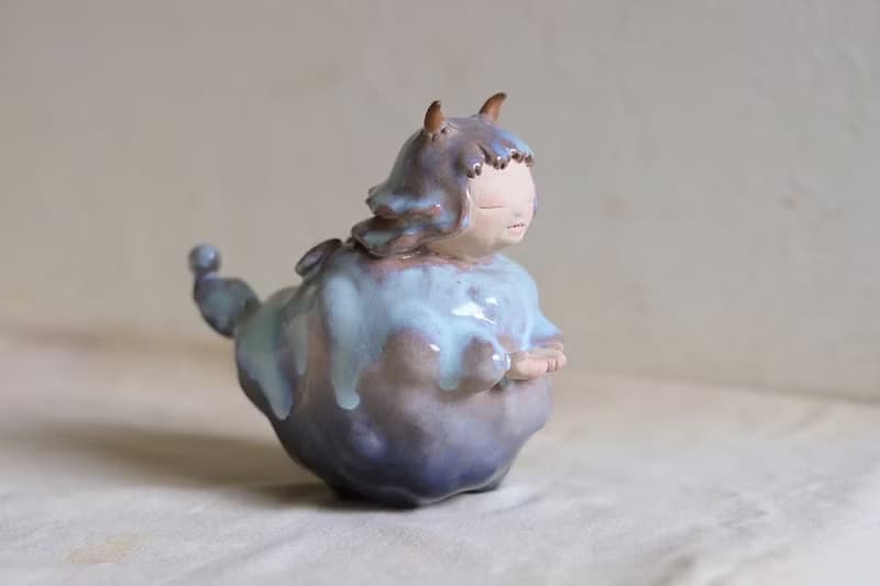 小天使-陶瓷雕塑