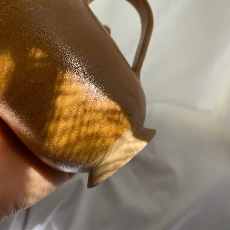 陶杯 手拉胚