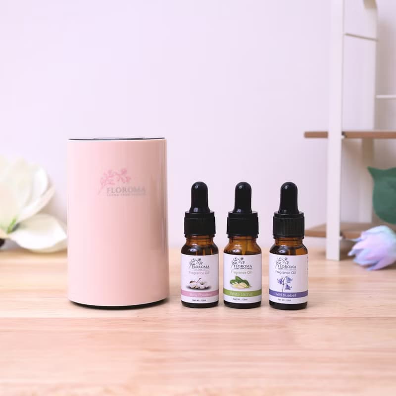 買充電式霧化香薰機送3支香薰精油