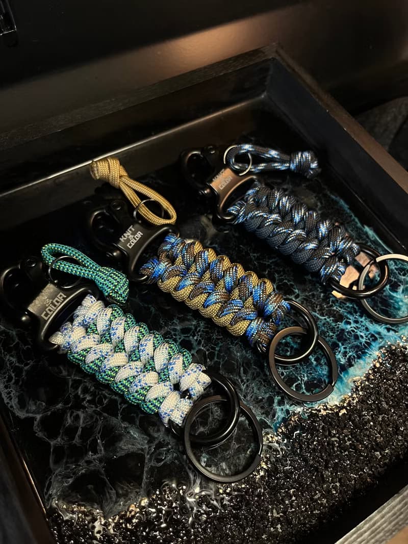 快拆傘繩鑰匙圈