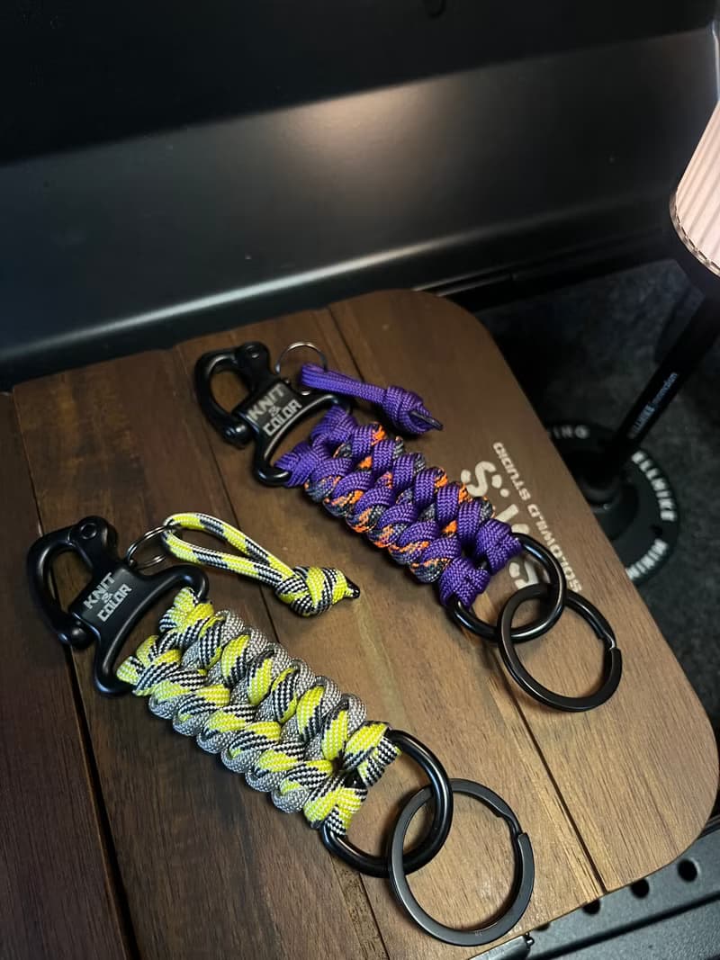 快拆傘繩鑰匙圈