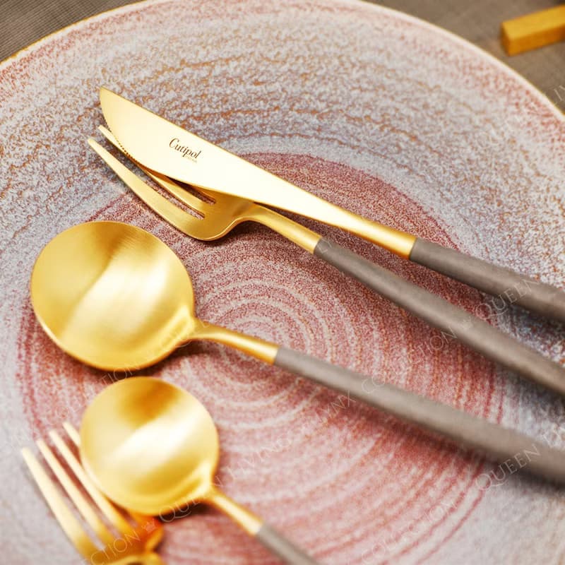 葡萄牙 Cutipol  GOA 灰金 21.5CM主餐匙