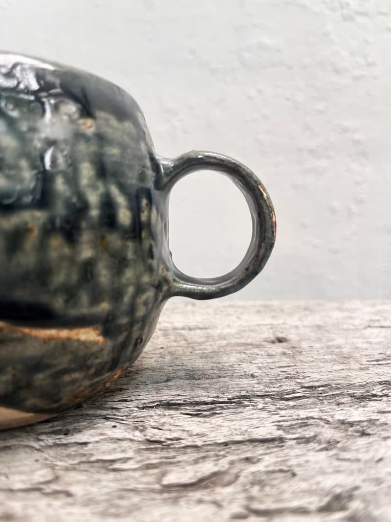 墨藍 咖啡杯 大型二號 | 陶器皿