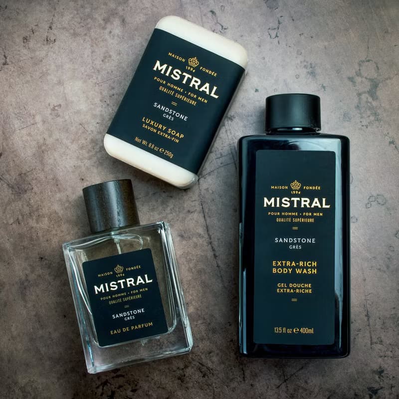 Mistral 橙花癒創木 紳士香氛皂/香水皂/沐浴香皂肥皂/香水沐浴皂